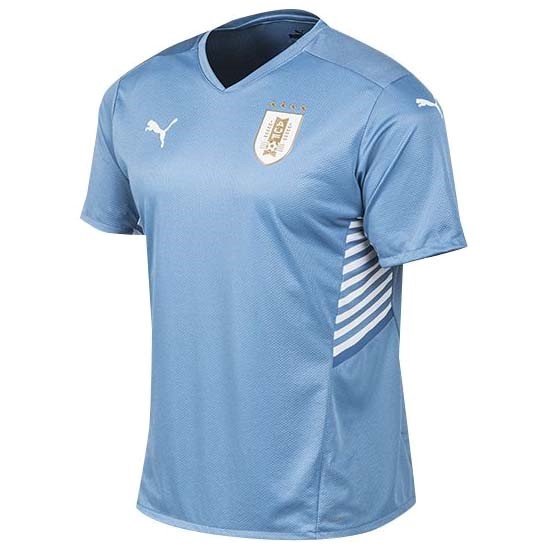 Heimtrikot Thailand Uruguay 2021 Blau Günstige Fußballtrikots